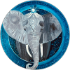 Elephant Mandala in Fantasy Style