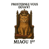 Chat Royal sur son Trône