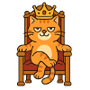 Cat Royalty Illustration