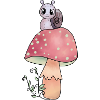 Pilz_mit_Schnecke