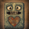 Surreal Monster Heart Illustration