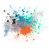 Farbexplosion Kunstinspiriert Design