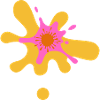 Kunstvolles Farbexplosion Design