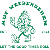 Stoner with Peace Sign - ON WEED
