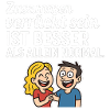 Humorous quote: Being crazy together