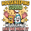 Funny Cleaning Design