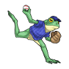 Frog Baseball Baseball Glove