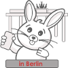 Cute bunny portrait in Berlin