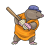 Mole Baseball Baseball Bat