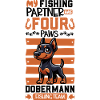 Pêche et doberman