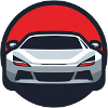 Elegant sports car motif