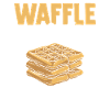 Waffle Mode Activated Pastry Breakfast