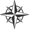 Kompassrose Symbol Design