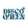 Disco Glitter Bubble Graphic Design
