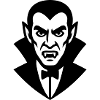 Vampire Portrait Illustration