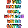 Funny gay pride slogan