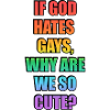 Funny gay pride slogan