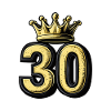 30 Number Crown