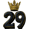 29 Zahl Krone