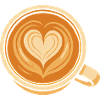 Heart Latte Art Coffee Love Design