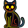 Cat Halloween Comic Cat