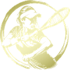 Tennis Player Silhouette