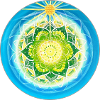 Living light-filled mandala