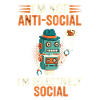 Humorous robot with cat motif