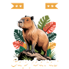 Esthétique amusante Kawaii Capybara