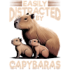 Funny aesthetic Kawaii Capybara