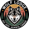 Wolf Lodge Alberta Emblem