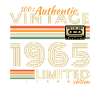 1965 Vintage Retro Födelsedagspresent