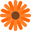 Calendula Flower Retro Pattern T-Shirt