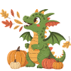Little Dragon Autumn Scene