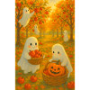 Halloween Ghost Apple Harvest