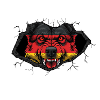 German Shepherd Germany Flag