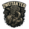 Maschinenmotorrad Illustration