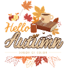 Herbstliche Gemütlichkeit mit Kaffee