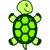 Turtle Holds Tight Wall Climbing Cute