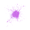 Aquarellartige Farbspritzer