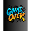 Graffiti Style Game Over Design