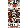 Fishing and English Springer Spaniel