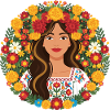 Wildflowers Mexican Girl Flowers