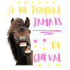JE NE TOMBE JAMAIS DE CHEVAL