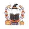Witch Pumpkin Ghost Reader Design