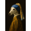 Dog Portrait Artistic Print