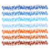 Abstract gradient lines design