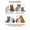 Animal Coffee Crew Cats Dogs Cartoon