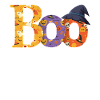 Boo Pattern Halloween