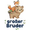 Big Brother Bear & Fox Sibling Shirt